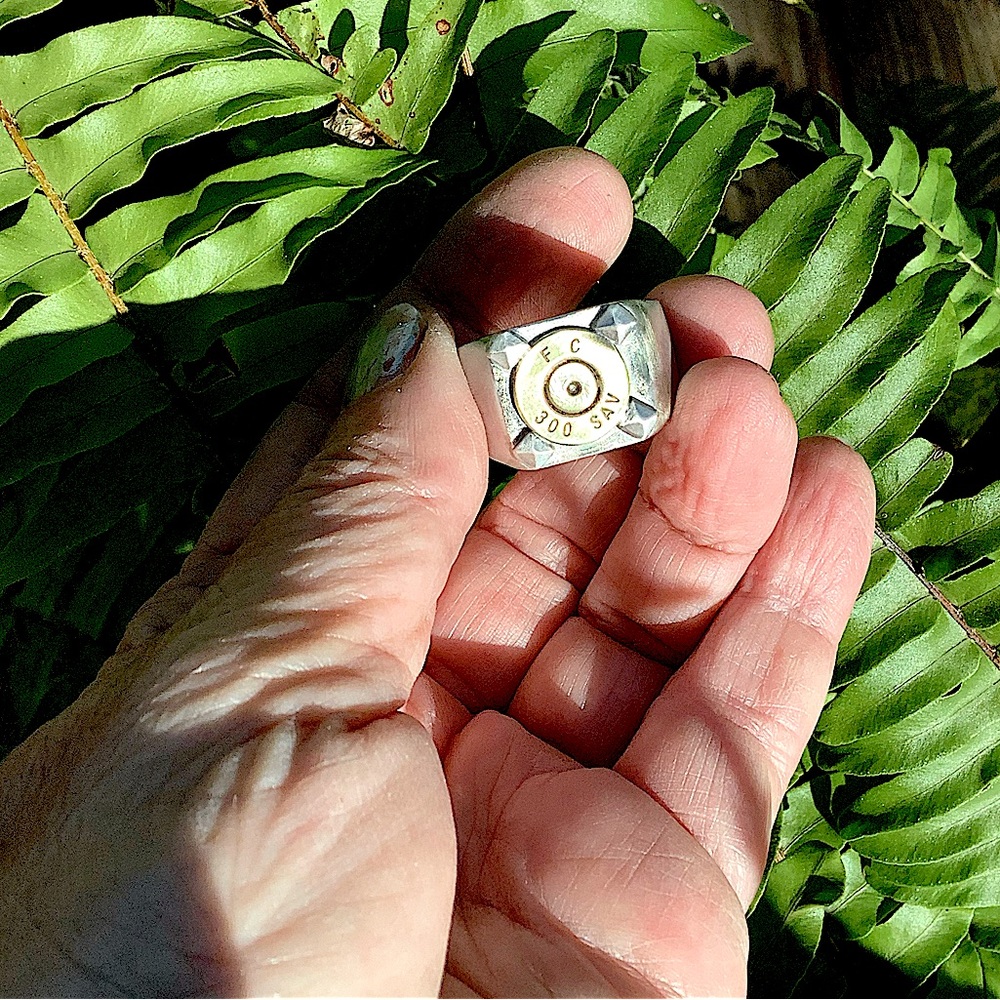 Sterling ring, size 12